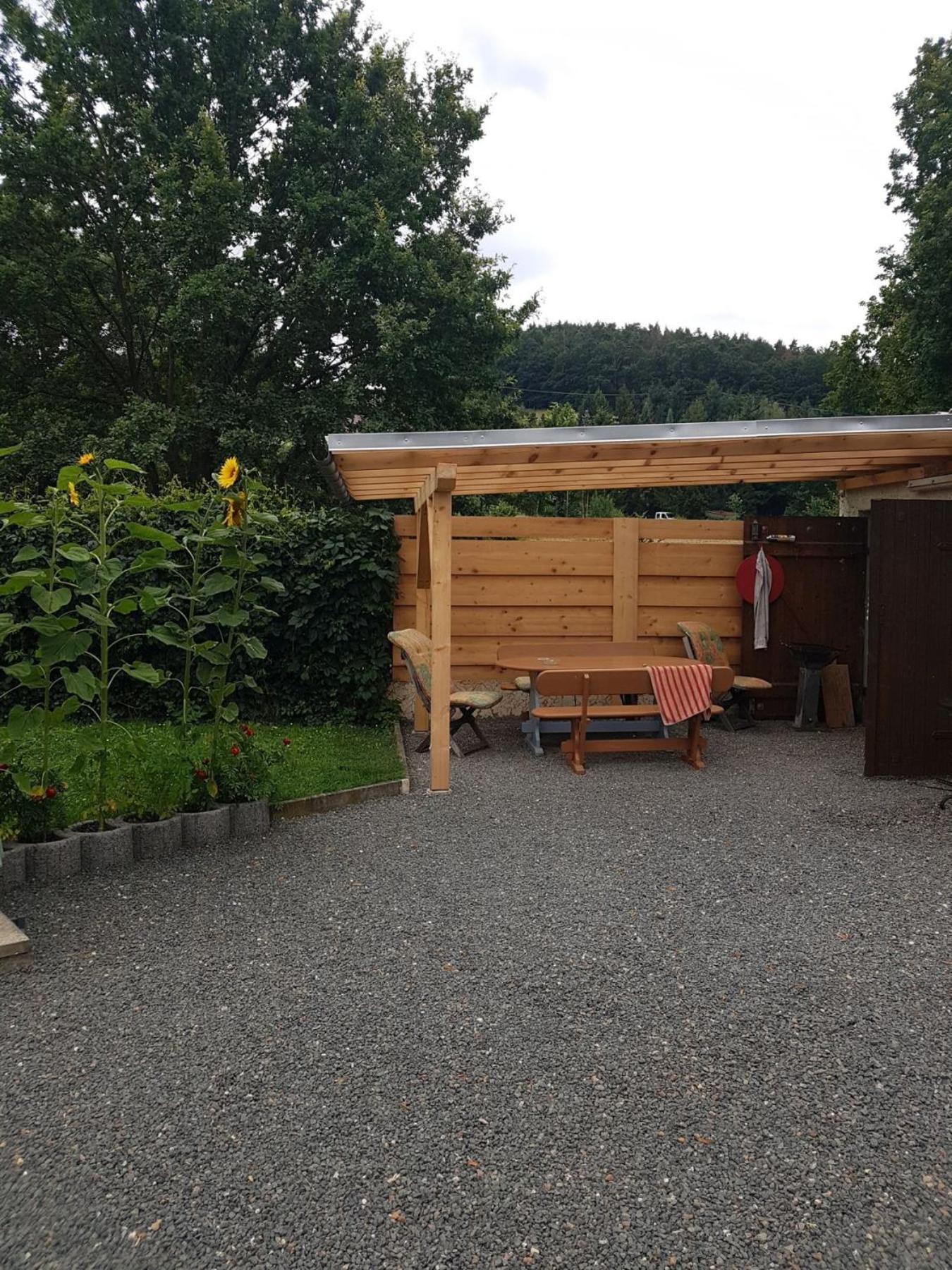 Ferienwohnung Am Thueringen Radweg Rauda Extérieur photo